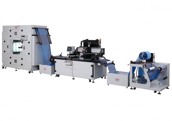 Roll to Roll Automatic Screen Printing Machine 