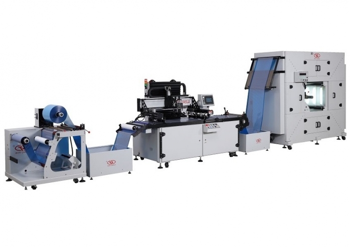 Reel Type Silk Screen Printing Machine - China Roll Screen Printing  Machine, PVC Label Screen Printer