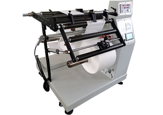 Melt-blown fabric slitting rewinding machine 