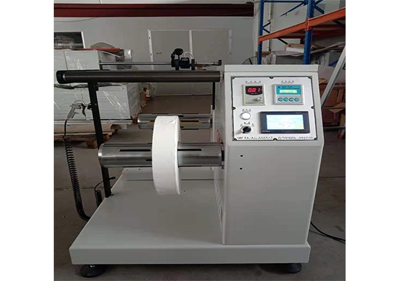 Infrared induction roll to roll rewinding machine 
