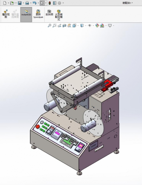 New design label counter with webguide 