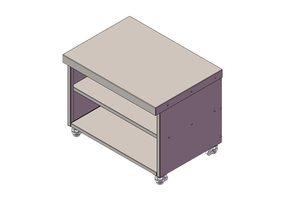 working table for rewinder 