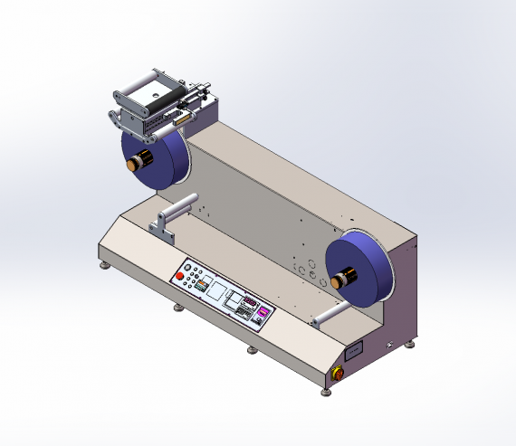 Customized label counter for laser printer installation 