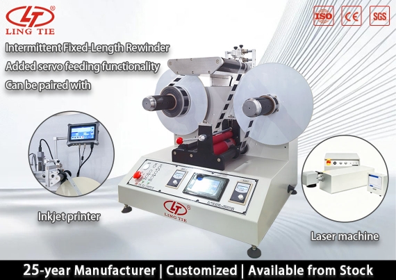 Label counter Rewinder with Anti-static function