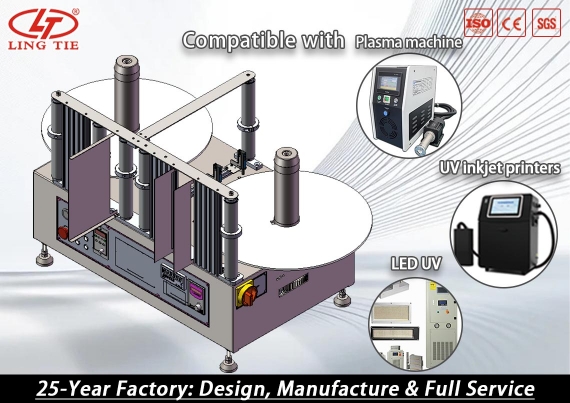 Table Top Label Rewinder