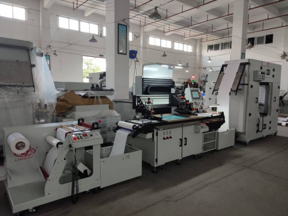 sticker screen printing machine for car bicycle helmet 
