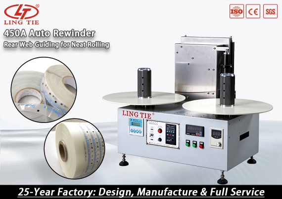 Web guiding Label Counter  Machine