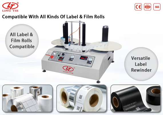 rewinder with 3 guide roller 
