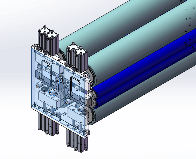 Dust  removal slitting rewinding machine