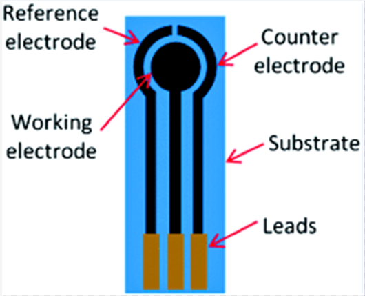 Biosensor with printing machine